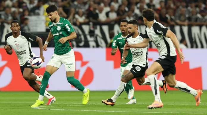 Partida entre Corinthians e Palmeiras